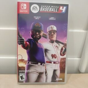 Nintendo Switch Super Mega Baseball 4 EA Sports 2023 Video Game